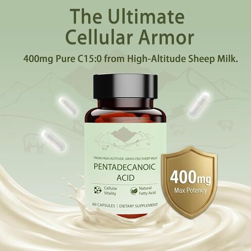 Pentadecanoic Acid High Altitude Sheep Milk in Kuwait