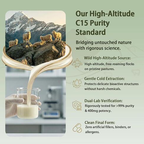 Pentadecanoic Acid High Altitude Sheep Milk in Kuwait