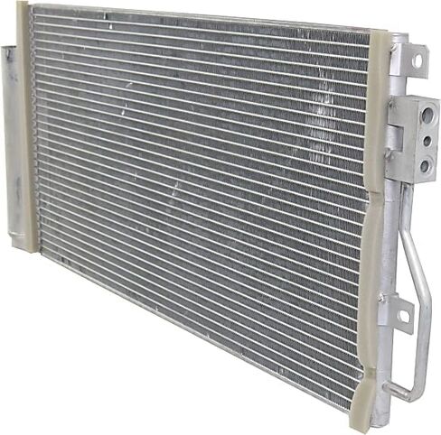 Front AC Condenser Compatible with Hyundai Genesis Coupe 2010-2012 | DIRECT REPLACEMENT | Aluminum Core | 976062M000 | HY3030147 in Saudi Arabia