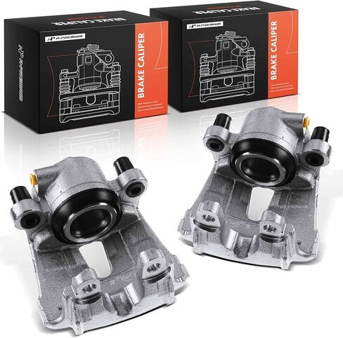 A-Premium Disc Brake Caliper Assembly Without Bracket Compatible with Select BMW Models - F26 X4 2016-2018, E70 X5 2007-2013, F15 X5 2013-2018, E71 X6 2009-2014, F16 X6 2014-2019 - Front Side in Saudi Arabia