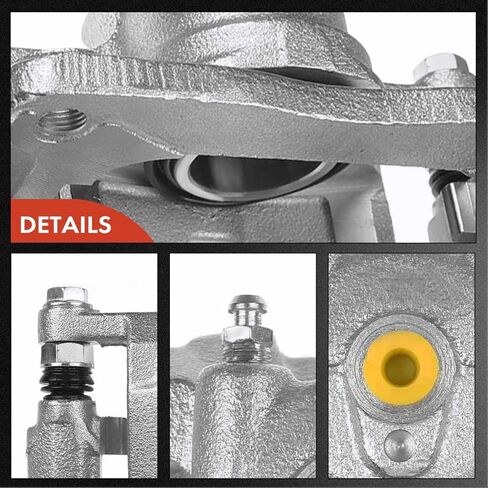 A-Premium 2-PC Rear Driver and Passenger Side Disc Brake Caliper Assembly with Bracket Compatible with Hyundai Genesis Coupe 2010-2016 in Saudi Arabia