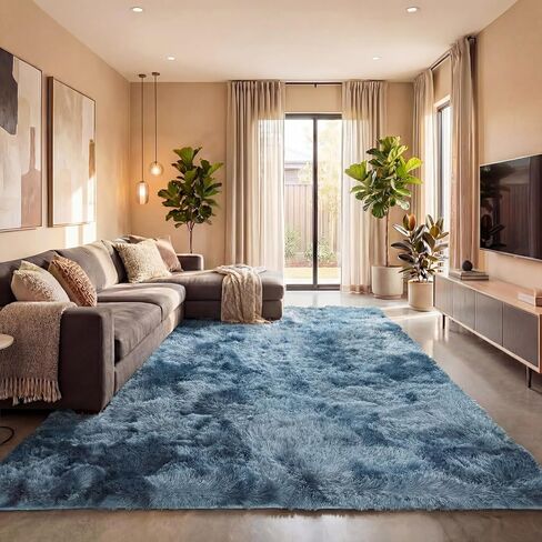 سجادة vafodo رقيق لغرفة النوم، 5 × 5 أقدام سجاد أشعث غامض لغرفة النوم، سجادة ناعمة لغرفة الأطفال، سجادة حضانة قطيفة للطفل، سجاد منطقة رمادي فاتح مصبوغ لغرفة المعيشة، ديكور غرفة لطيف للفتيات والأولاد in Kuwait