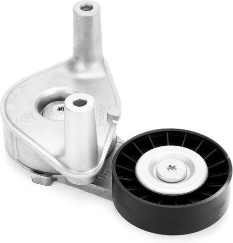 Belt Tensioner Assembly with Pulley Compatible with Hyundai Sonata 1999-2005, Santa Fe 2001-2006, Tiburon 2003-2008, Tucson & Kia Magentis, Sportaage, Optima, Replace# 38149, 2528137120 in Saudi Arabia