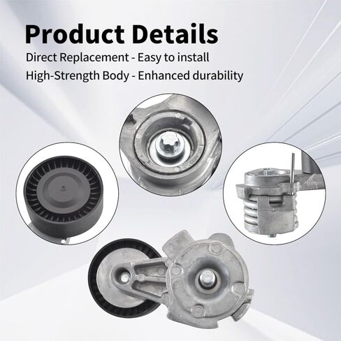 شداد حزام القيادة 38216 مناسب لسيارة Toyota Camry 2002-2006، Highlander 2001-2007، Solara 2002-2006، RAV4 2001-2005، Scion tc 2008-2010 L4 2.4L شد البكرة in Saudi Arabia