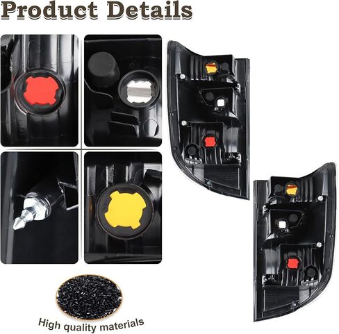 A Pair Tail Light Assembly Fit for 2006 2007 2008 Honda Ridgeline Rear Light Left Driver and Right Passenger Side Rear Lamp W/o Bulbs USA Type 33551SJCA01 33501SJCA01 HO2819131 HO2818131 in Saudi Arabia
