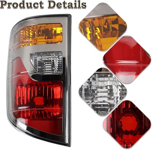 A Pair Tail Light Assembly Fit for 2006 2007 2008 Honda Ridgeline Rear Light Left Driver and Right Passenger Side Rear Lamp W/o Bulbs USA Type 33551SJCA01 33501SJCA01 HO2819131 HO2818131 in Saudi Arabia