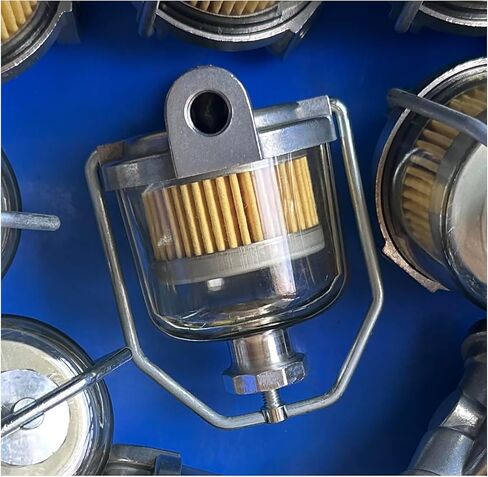 41-9360 transparent bowl fuel filter 41-9360 For 1950s–1960s GM Car & truck for early Rochester 1-barrel or 2-barrel carburetors in Saudi Arabia