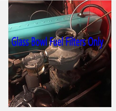 41-9360 transparent bowl fuel filter 41-9360 For 1950s–1960s GM Car & truck for early Rochester 1-barrel or 2-barrel carburetors in Saudi Arabia