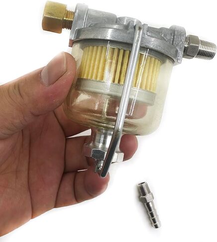 41-9360 transparent bowl fuel filter 41-9360 For 1950s–1960s GM Car & truck for early Rochester 1-barrel or 2-barrel carburetors in Saudi Arabia