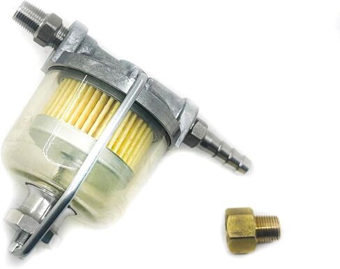 41-9360 transparent bowl fuel filter 41-9360 For 1950s–1960s GM Car & truck for early Rochester 1-barrel or 2-barrel carburetors in Saudi Arabia