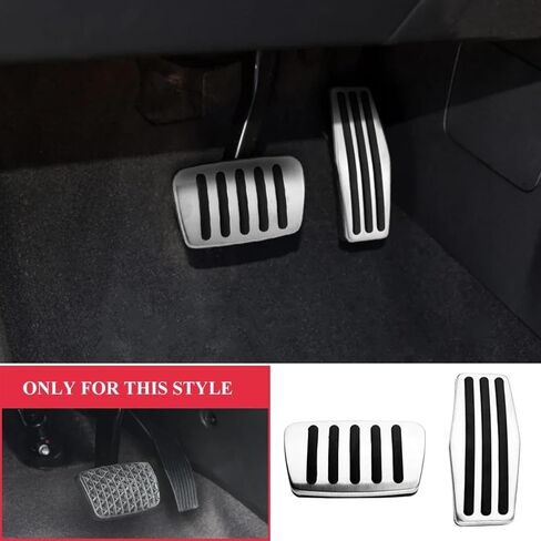 مناسب لكاديلاك XTS XT5 2013-2018، أغطية دواسات السيارة، مجموعة غطاء دواسة الفرامل من سبائك الألومنيوم، ملحقات دواسة السيارة in Saudi Arabia