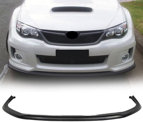 الشفة الأمامية الممتصة للصدمات متوافقة مع 2011-2014 Subaru Impreza WRX STI، CS1 Style PU Black Front Lip Spoiler Splitter من IKON MOTORSPORTS، 2012 2013 in Saudi Arabia