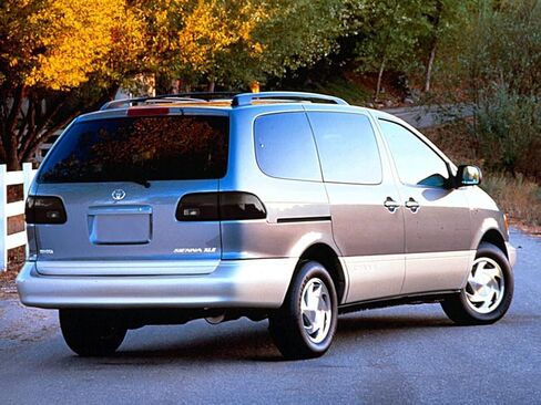 أغطية إضاءة خلفية من Rvinyl متوافقة مع Toyota Sienna 1998-2000 - دخاني in Saudi Arabia