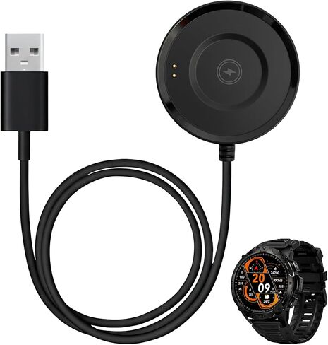 Carbinox USB Charger Compatible for Carbinox Smartwatch - Fast Charging Speed, Sleek Design, Reliable Functionality (Carbinox Vortex) in Kuwait