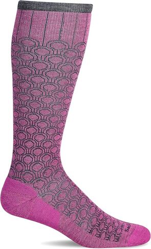Sockwell Women's Deco Dot Moderate Graduated Compression Sock in Saudi Arabia