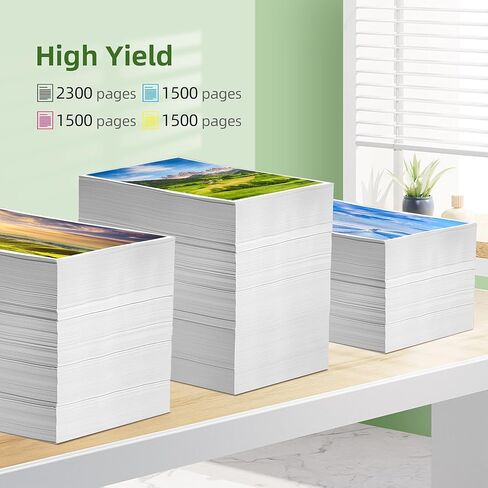 مجموعة خراطيش حبر 950XL 951XL متوافقة مع HP 950 951 خراطيش حبر كومبو تستخدم لـ HP OfficeJet Pro 8600 8610 8615 8620 8100 8630 8660 8640 276DW 251DW، 4 عبوات أسود سماوي أرجواني أصفر in Kuwait