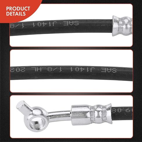 خرطوم هيدروليكي للسائق الأمامي A-Premium متوافق مع موديلات إنفينيتي ونيسان - 370Z، QX70، QX50، Q40، Q60، Q70، Q70L، M35، M35h، M37، M45، M56، G37، G35، G25، FX35، FX37، EX35، EX37 in Saudi Arabia