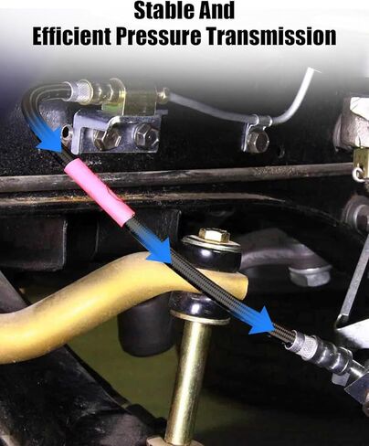 18J4317 خرطوم الفرامل الجانبي للركاب الأمامي مناسب لسيارة تشيفي أفالانش سوبربان 2500 تشيفي سيلفرادو 1500 2500 3500 1999-2007 جي إم سي سييرا 1500 2500 3500 1999-2007 هامر H2 2003-2007 استبدال 19264765 in Kuwait