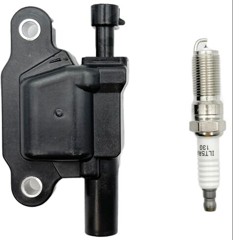8pcs Ignition Coil and Spark Plugs Replacement for Chevy Silverado Suburban Tahoe, GMC Sierra Yukon, Cadillac, Buick 4.8L 5.3L 6.0L 6.2L in Saudi Arabia