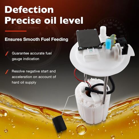 Electric Fuel Pump Module Assembly with Sending Unit – Compatible with Hyundai Tucson 2016-2021 1.6L 2.0L 2.4L, Kia Sportage 2017-2022 2.0L 2.4L – Replaces 31110-D3500 31120-D3500 in Saudi Arabia