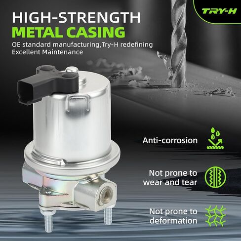 P74213 Electric Fuel Pump Compatible with 1997-2002 Dodge Ram 2500 L6 5.9L 1997-2002 Dodge Ram 3500 L6 5.9L 12V Automotive Replacement Lift Pump Replace# P74-21-3 in Kuwait