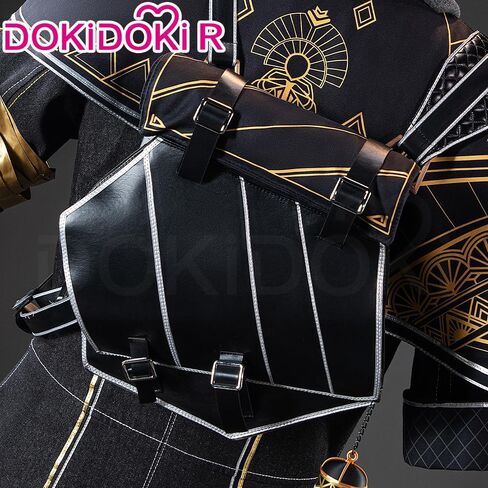 KIRA KIRA Game 33 Cosplay Costume Doki-R Full Set Black Purple Uniform Outfits Halloween Costume in Saudi Arabia