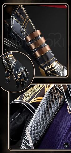 KIRA KIRA Game 33 Cosplay Costume Doki-R Full Set Black Purple Uniform Outfits Halloween Costume in Saudi Arabia
