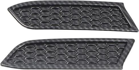 Car light Honeycomb Cover Trims, Compatible with Toyota Tacoma 2016-2019, 2 PCS/Set, Scratches Protective Frame Cap Cover (Carbon Fiber) in Saudi Arabia