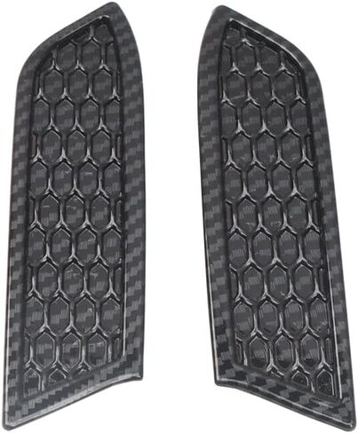 Car light Honeycomb Cover Trims, Compatible with Toyota Tacoma 2016-2019, 2 PCS/Set, Scratches Protective Frame Cap Cover (Carbon Fiber) in Saudi Arabia