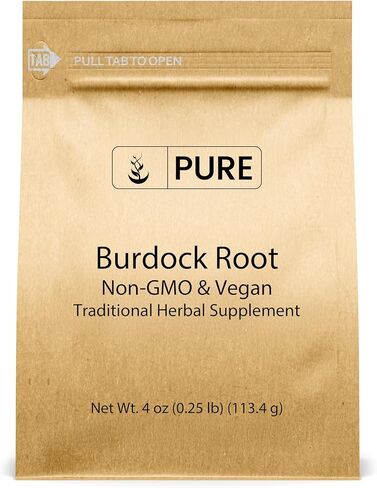 Pure Original Ingredients Burdock Root Extract (1lb) Lab-Verified, Non-GMO in Saudi Arabia