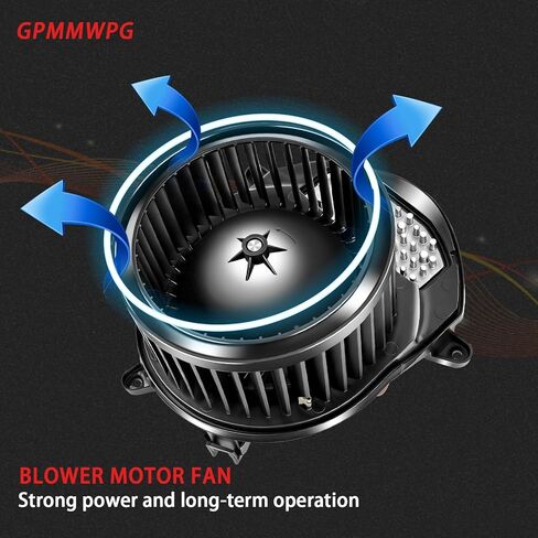 AC Blower Motor Fan 84861776 HVAC Heater Blower Motor Compatible with Chevrolet for Silverado 1500 2019-2024, for Silverado 2500HD 3500HD 2020-2024, for GMC for Sierra 1500 2500HD 3500HD in Saudi Arabia