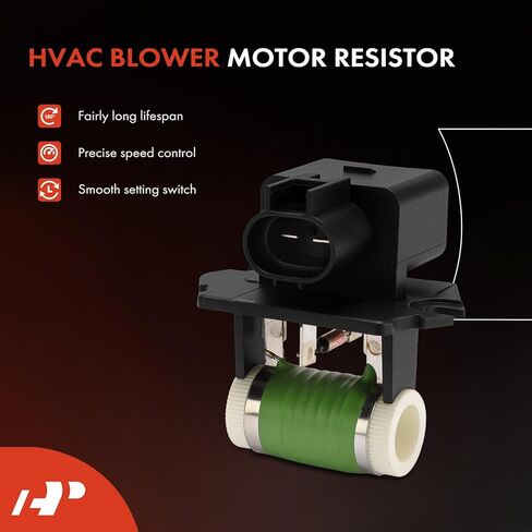 A-Premium HVAC Blower Motor Engine Cooling Fan Resistor Compatible with Hyundai Elantra 2010-2016, Elantra GT 2013-2017 & Kia Forte 2013-2018, Soul 2013-2019 in Saudi Arabia