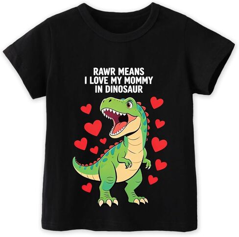 Mothers Day Shirt for Kids – Toddler Boys Girls Happy Mother’s Day T-Shirt 2T-5T with I Love Mommy Graphic in Kuwait
