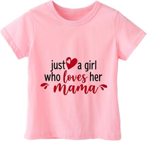 Mothers Day Shirt for Kids – Toddler Boys Girls Happy Mother’s Day T-Shirt 2T-5T with I Love Mommy Graphic in Kuwait