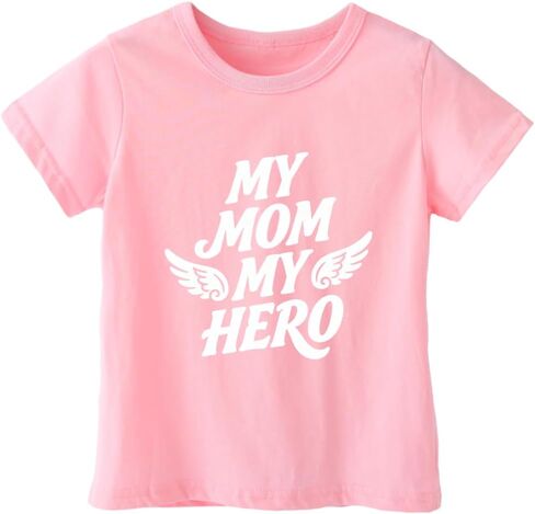 Mothers Day Shirt for Kids – Toddler Boys Girls Happy Mother’s Day T-Shirt 2T-5T with I Love Mommy Graphic in Kuwait