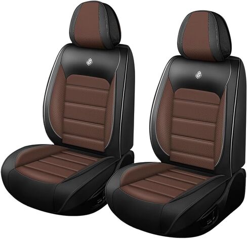 Leather Car Seat Covers for Volvo S60 2025,Waterproof Soft Seat Covers,Interior Accessories Seat Covers Protector Airbag Compatible(5pcs Black Luxury) in Saudi Arabia