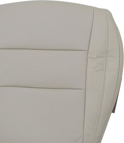 GXARTS Driver Side Bottom Replacement Perforated Leather Seat Cover Tan Compatible with Jeep Grand Cherokee 2011 2012 2013 2014 2015 2016 Fit for Dodge Durango 2011-2016 2017 2018 in Saudi Arabia