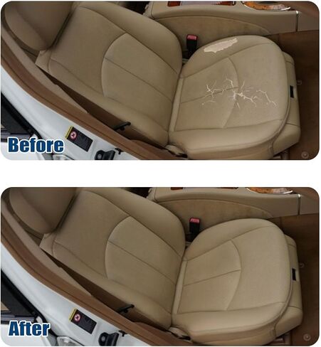 غطاء مقعد بديل من الجلد للسائق بلون أسمر فاتح متوافق مع Mercedes Benz E320 E350 2003 2004 2005 2006 2007 2008 2009 in Saudi Arabia