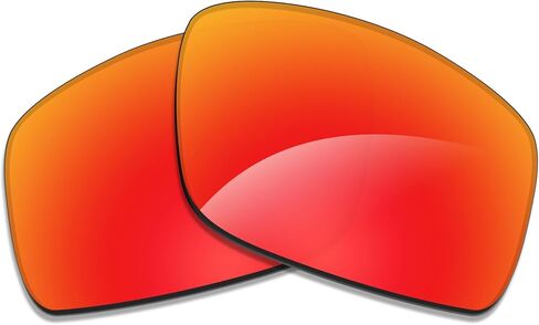 Alphax Fire Red Mirrored Polarized Replacement Lenses for Oakley Heliostat OO9231 Sunglasses in Saudi Arabia