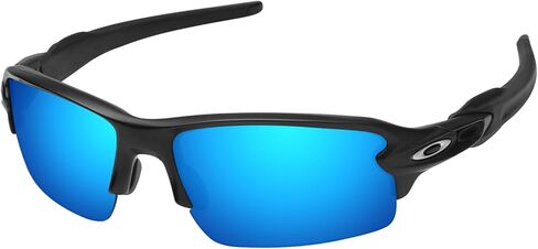 1.6MM Polarized Replacement Lenses for Oakley Flak 2.0 OO9295 59mm Sunglasses, UV Protection, Dark Mirror Lens, Repair Parts&Kit in Saudi Arabia