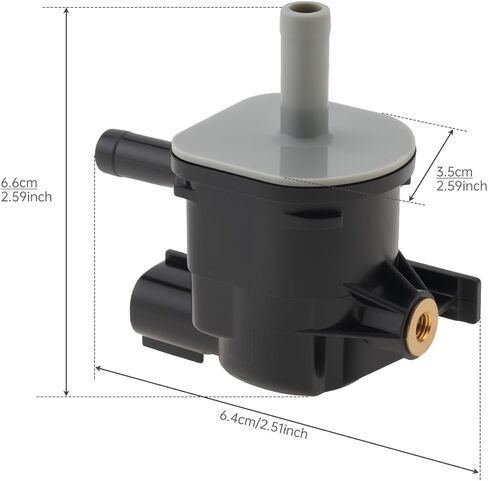 Vacuum Solenoid Valve Switch Vapor Canister Purge Valve 136200-7010 90910-12276 - Compatible for Toyota Camry, Corolla, Highlander, 4Runner, Tacoma, Tundra, Scion xB, xD 2005-2016 Models in Kuwait