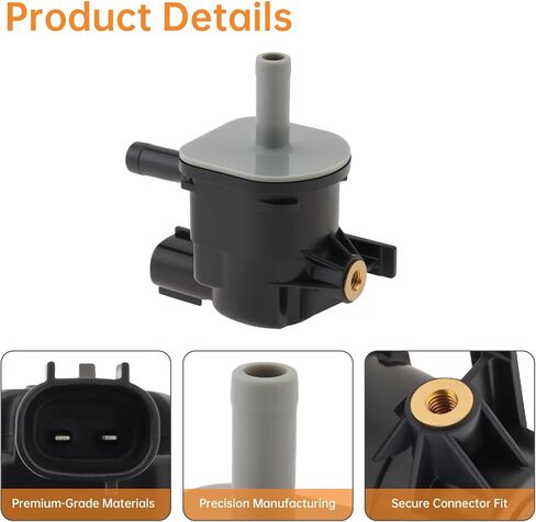 Vacuum Solenoid Valve Switch Vapor Canister Purge Valve 136200-7010 90910-12276 - Compatible for Toyota Camry, Corolla, Highlander, 4Runner, Tacoma, Tundra, Scion xB, xD 2005-2016 Models in Kuwait