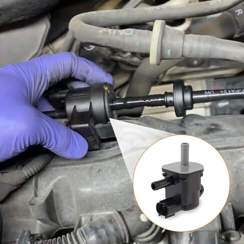 Vacuum Solenoid Valve Switch Vapor Canister Purge Valve 136200-7010 90910-12276 - Compatible for Toyota Camry, Corolla, Highlander, 4Runner, Tacoma, Tundra, Scion xB, xD 2005-2016 Models in Kuwait