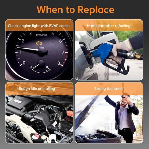 Vacuum Solenoid Valve Switch Vapor Canister Purge Valve 136200-7010 90910-12276 - Compatible for Toyota Camry, Corolla, Highlander, 4Runner, Tacoma, Tundra, Scion xB, xD 2005-2016 Models in Kuwait