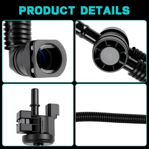 911-775 صمام تطهير علبة بخار متوافق مع 2.0L 2013 2014 2015 2016 Ford Fusion/Lincoln MKZ يستبدل DG9Z9D289P، DC9Z9D289D، DG9Z9D289A in Kuwait