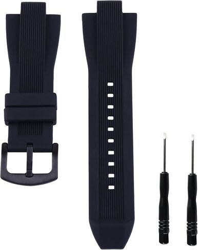 13mmX29mm men's silicone watch strap buckle compatible with Michael Kors MK8152 MK8295 MK8356 MK8380 MK9016 MK9026 Outdoor sports waterproof rubber watch band bracelet wristband accessories for women in Saudi Arabia