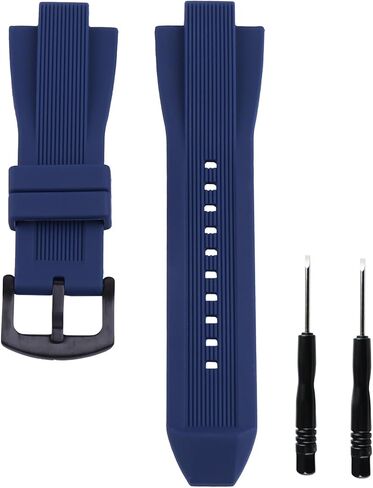 13mmX29mm men's silicone watch strap buckle compatible with Michael Kors MK8152 MK8295 MK8356 MK8380 MK9016 MK9026 Outdoor sports waterproof rubber watch band bracelet wristband accessories for women in Saudi Arabia