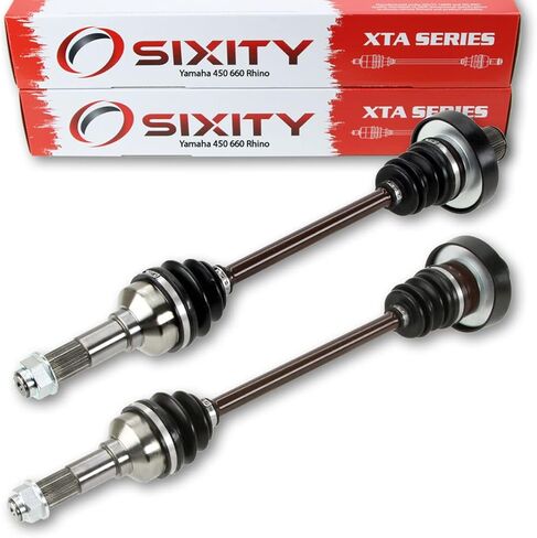 محاور السيرة الذاتية الخلفية اليسرى واليمنى من Sixity XTA متوافقة مع زوج وحيد القرن Yamaha 450 660 2009 2008 2007 2006 in Saudi Arabia