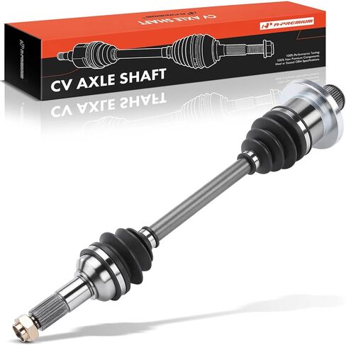 مجموعة عمود محور السيرة الذاتية الممتازة متوافقة مع Yamaha Grizzly 660 2003 2004 2005 2006 2007 2008، نماذج 4x4، جانب السائق الخلفي الأيسر، استبدال # 5KM-2530U-10-00، 5KM-2530U-11-00 in Kuwait