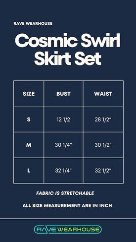 زي تنورة نسائي للمهرجانات، وشاطئ Raves، والنوادي، والحفلات، والاستخدام الكاجوال متعدد الأغراض in Kuwait